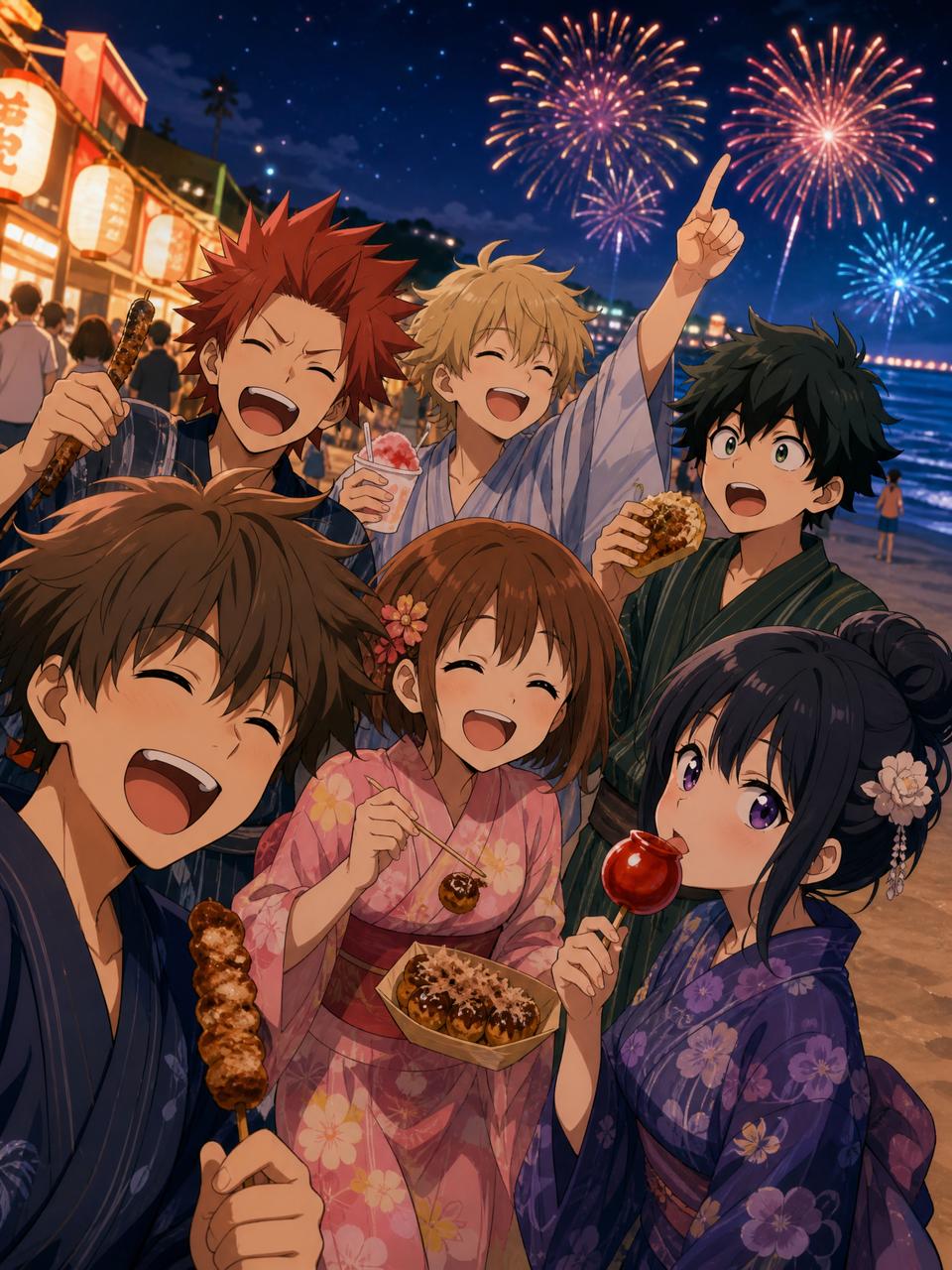萝莉岛-夏日祭典生活动漫教程